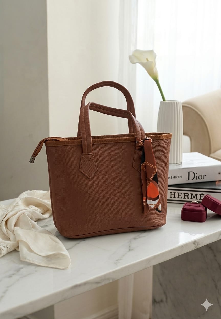 Dokulu Tote Çanta 🎉